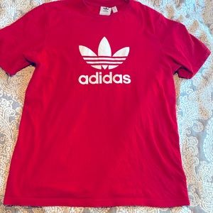 Men’s Medium red Adidas t-shirt